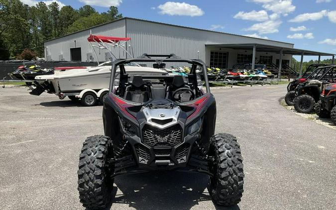 2024 Can-Am® Maverick X3 DS Turbo Fiery Red & Hyper Silver