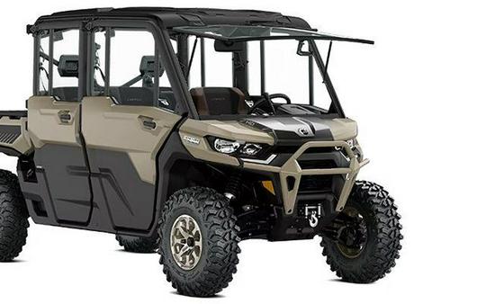 New 2024 CAN-AM DEFENDER MAX LONE STAR CAB HD10 NIGHT BLACK