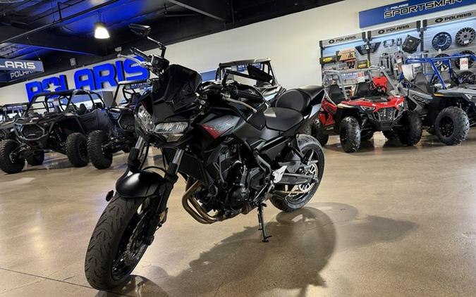 2020 Kawasaki Z650 ABS Metallic Black/Metallic Flat Spark Black