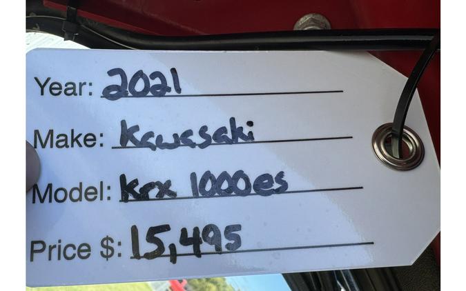 2021 TERYX KRX 1000 ES - Kawasaki