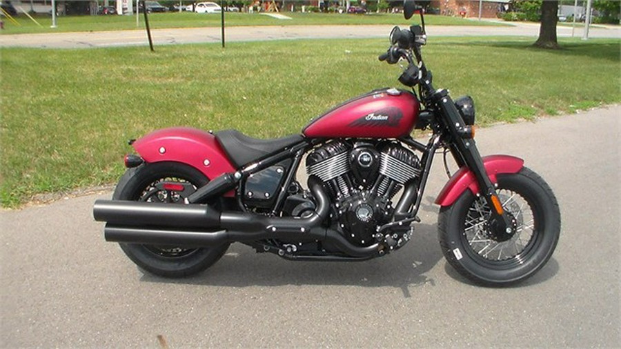 2024 Indian Motorcycle CHIEF BOBBER DH, SUNSET RED SMOKE, 49ST Dark Horse®