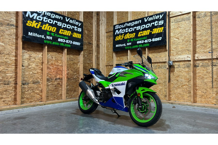 2024 Kawasaki NINJA 500 SE 40TH ANNIVERSARY ABS