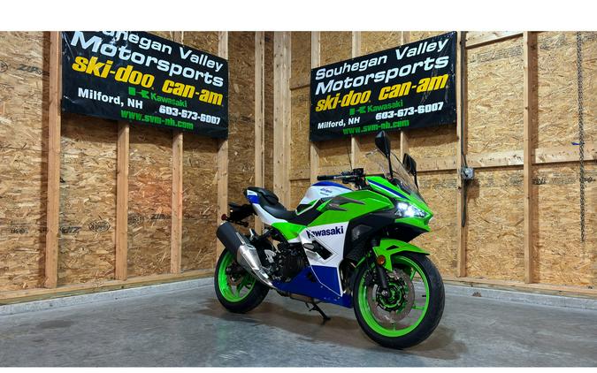 2024 Kawasaki NINJA 500 SE 40TH ANNIVERSARY ABS