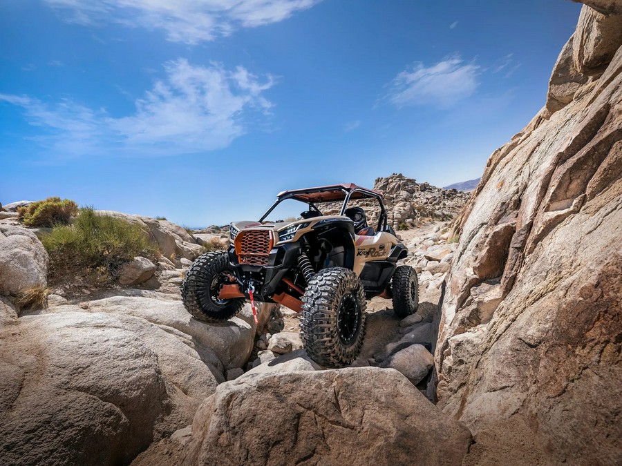 2026 Kawasaki Teryx KRX 1000 Rock Edition Matte Dark Beige/Brownish Orange - 109465