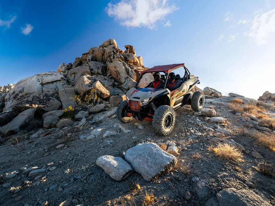 2026 Kawasaki Teryx KRX 1000 Rock Edition Matte Dark Beige/Brownish Orange - 109465