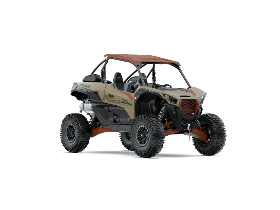 2026 Kawasaki Teryx KRX 1000 Rock Edition Matte Dark Beige/Brownish Orange - 109465