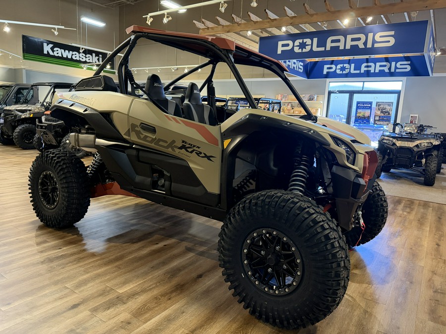 2026 Kawasaki Teryx KRX 1000 Rock Edition Matte Dark Beige/Brownish Orange - 109465