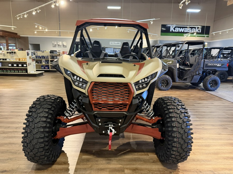 2026 Kawasaki Teryx KRX 1000 Rock Edition Matte Dark Beige/Brownish Orange - 109465