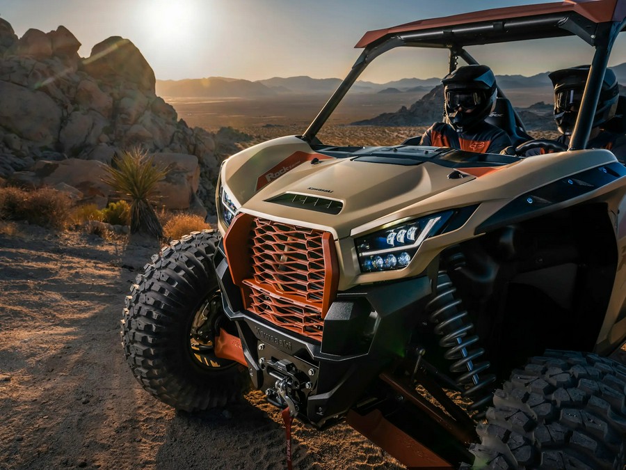 2026 Kawasaki Teryx KRX 1000 Rock Edition Matte Dark Beige/Brownish Orange - 109464
