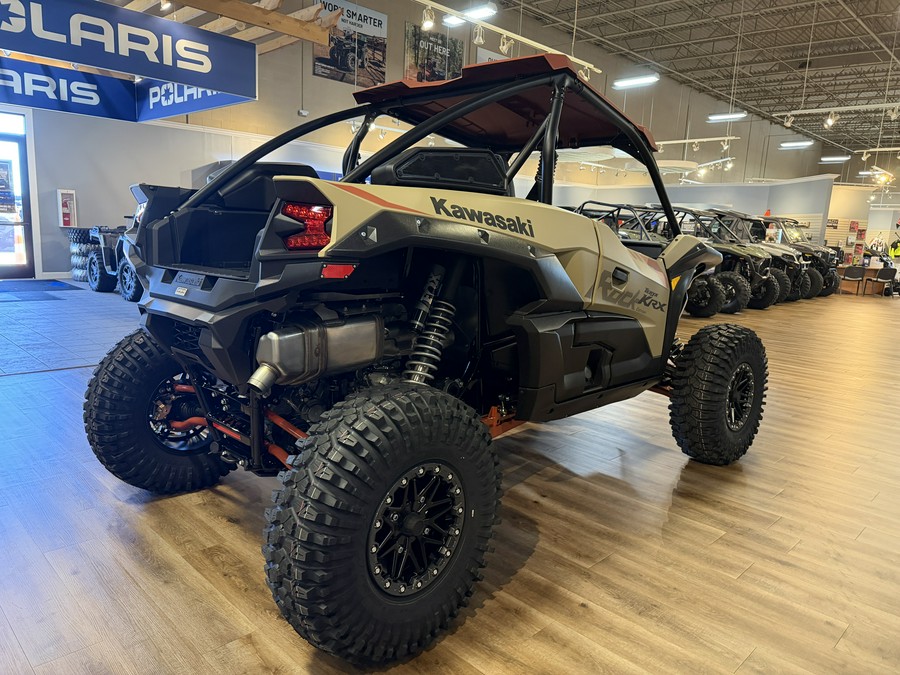 2026 Kawasaki Teryx KRX 1000 Rock Edition Matte Dark Beige/Brownish Orange - 109464