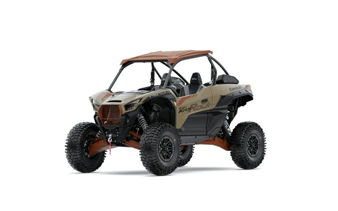 2026 Kawasaki Teryx KRX 1000 Rock Edition Matte Dark Beige/Brownish Orange - 109464
