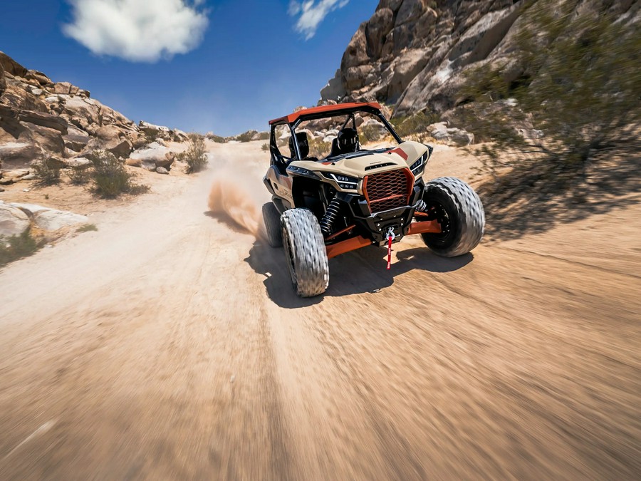 2026 Kawasaki Teryx KRX 1000 Rock Edition Matte Dark Beige/Brownish Orange - 109464