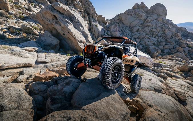 2026 Kawasaki Teryx KRX 1000 Rock Edition Matte Dark Beige/Brownish Orange - 109464