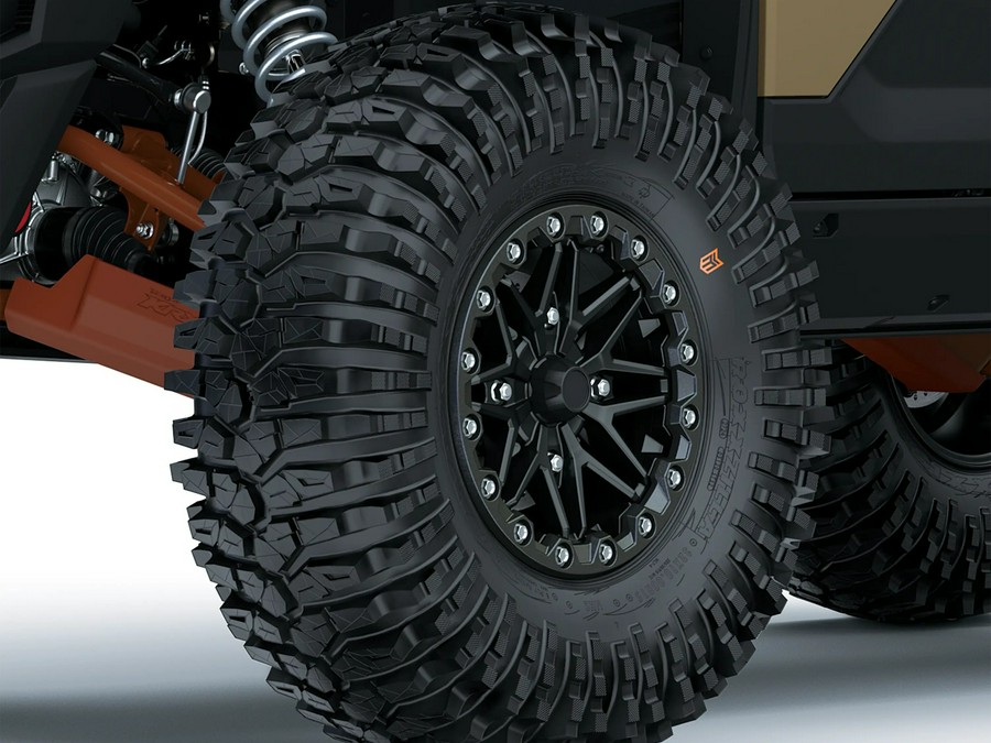 2026 Kawasaki Teryx KRX 1000 Rock Edition Matte Dark Beige/Brownish Orange - 109464