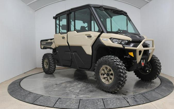 2024 Can-Am® Defender MAX Limited HD10 Desert Tan & Timeless Black