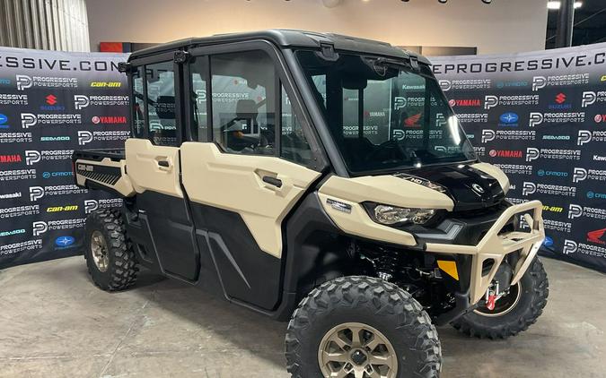 2024 Can-Am® Defender MAX Limited HD10 Desert Tan & Timeless Black