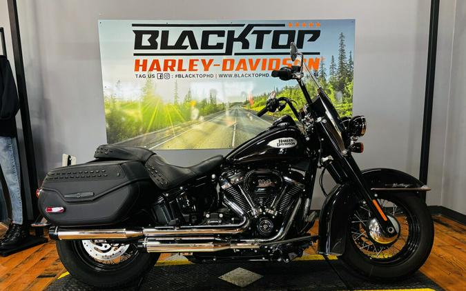 2021 Harley-Davidson® Heritage Classic 114 BLACK JACK METALLIC W/PINST