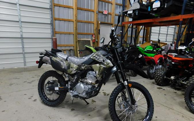 2026 Kawasaki KLX®300 Cypher Camo Beige