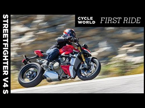 2020 Ducati Streetfighter V4 S First Ride
