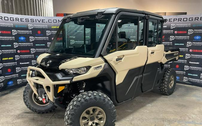 2024 Can-Am® Defender MAX Limited HD10 Desert Tan & Timeless Black