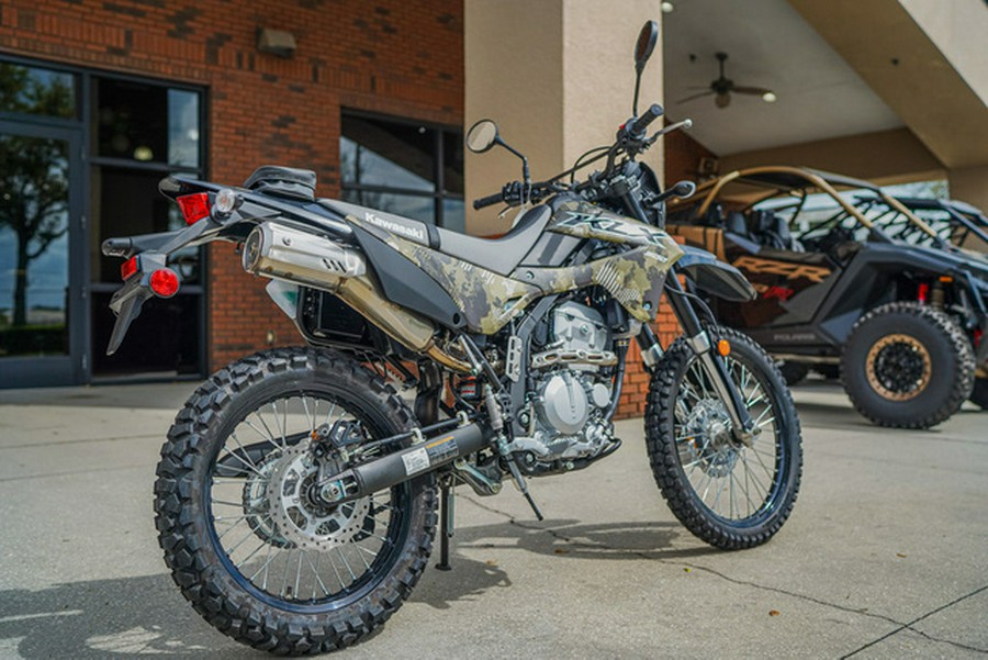 2026 Kawasaki KLX300 Cypher Camo Beige