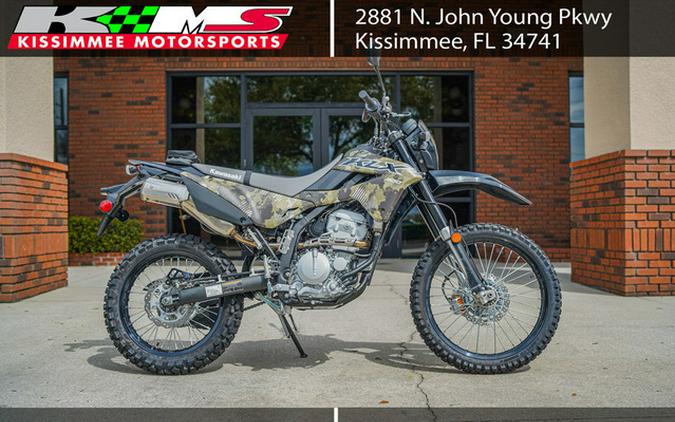 2026 Kawasaki KLX300 Cypher Camo Beige