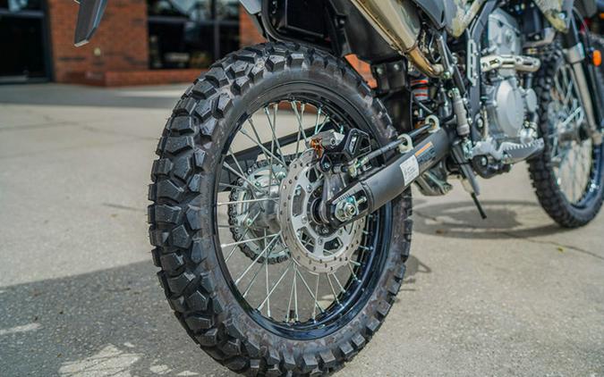 2026 Kawasaki KLX300 Cypher Camo Beige