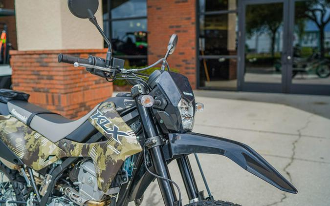 2026 Kawasaki KLX300 Cypher Camo Beige