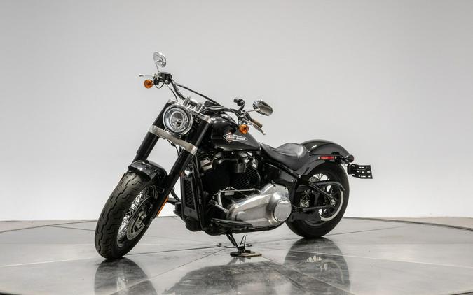 2021 Harley-Davidson FLSL Softail Slim in Vivid Black with 3,499 miles