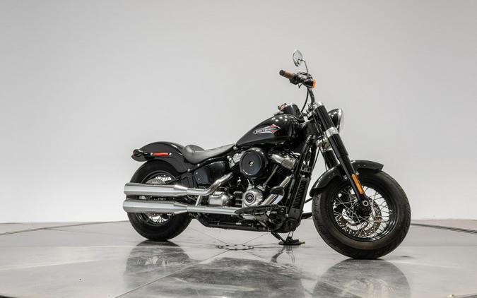 2021 Harley-Davidson FLSL Softail Slim in Vivid Black with 3,499 miles