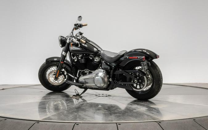 2021 Harley-Davidson FLSL Softail Slim in Vivid Black with 3,499 miles