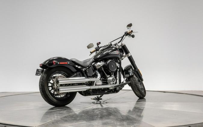 2021 Harley-Davidson FLSL Softail Slim in Vivid Black with 3,499 miles
