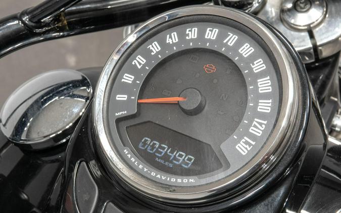 2021 Harley-Davidson FLSL Softail Slim in Vivid Black with 3,499 miles