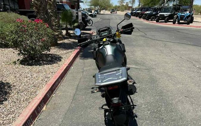 2025 Kawasaki KLR®650 S Metallic Matte Old School Green