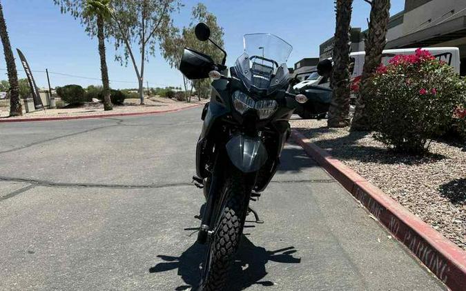 2025 Kawasaki KLR®650 S Metallic Matte Old School Green