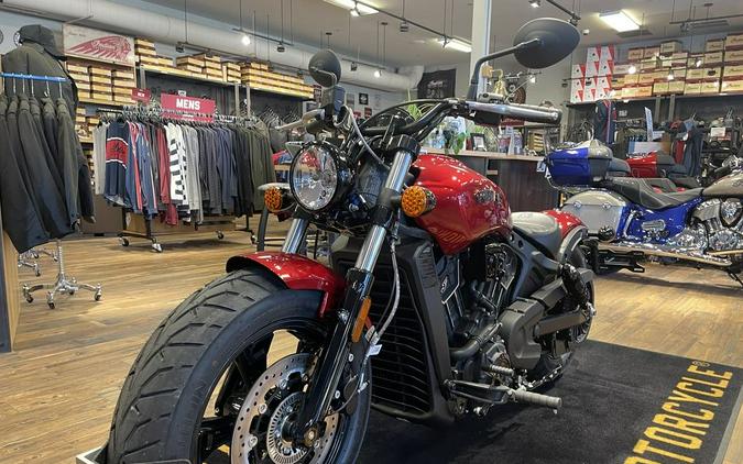 2024 Indian Motorcycle® Scout® Bobber Sixty ABS Sunset Red Metallic