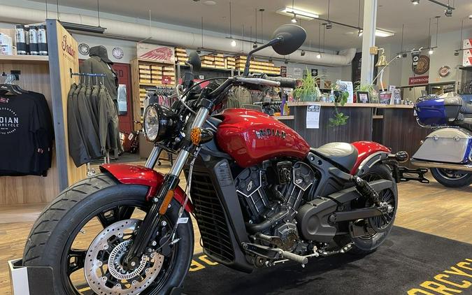 2024 Indian Motorcycle® Scout® Bobber Sixty ABS Sunset Red Metallic