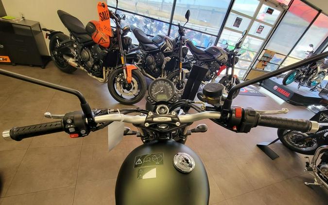 2023 Triumph Scrambler 900 Matte Khaki Green