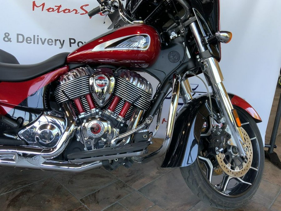 2020 Indian Motorcycle® Chieftain® Elite Thunder Black Vivid Crystal/Wildfire Red Candy