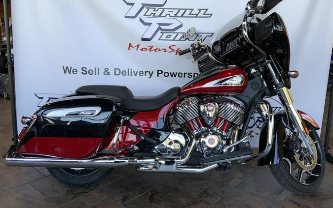 2020 Indian Motorcycle® Chieftain® Elite Thunder Black Vivid Crystal/Wildfire Red Candy