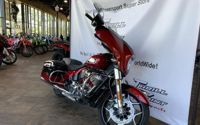 2020 Indian Motorcycle® Chieftain® Elite Thunder Black Vivid Crystal/Wildfire Red Candy