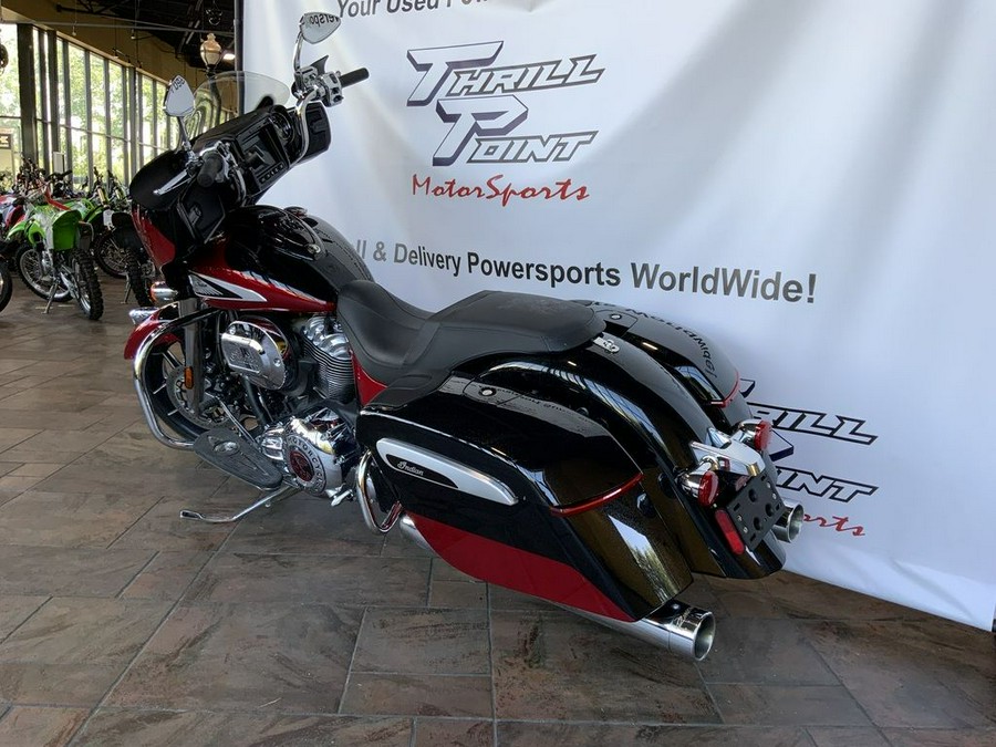 2020 Indian Motorcycle® Chieftain® Elite Thunder Black Vivid Crystal/Wildfire Red Candy