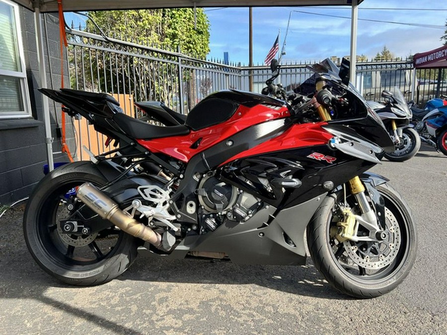 2016 BMW S 1000 RR Premium Racing Red / Light White