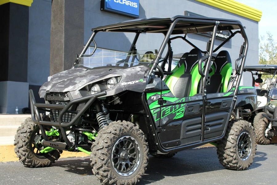 2024 Kawasaki Teryx4™ S LE Cypher Camo Gray/ Super Black