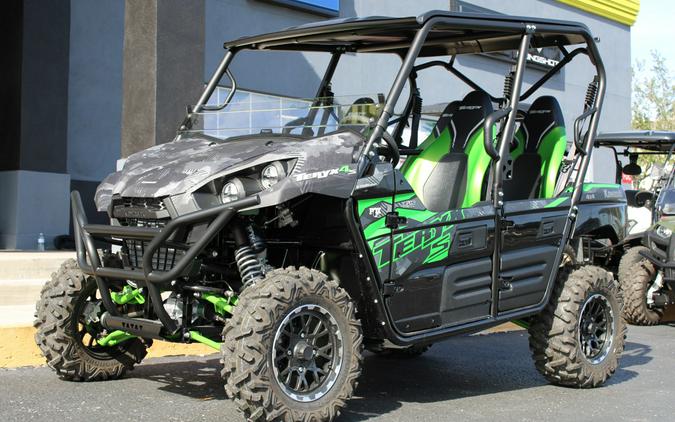 2024 Kawasaki Teryx4™ S LE Cypher Camo Gray/ Super Black