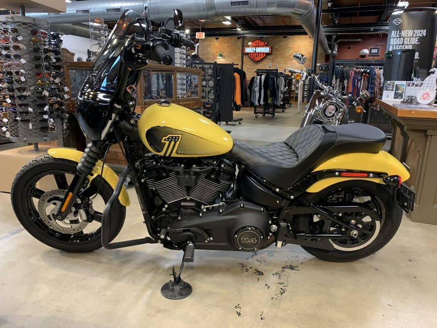 Harley-Davidson Street Bob 114 2023 FXBBS Industrial Yellow