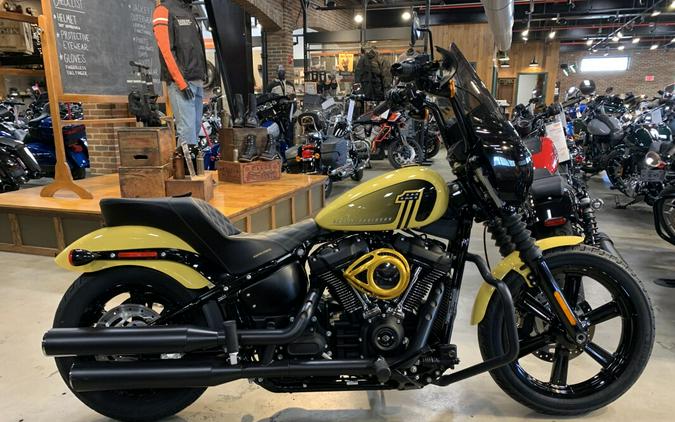 Harley-Davidson Street Bob 114 2023 FXBBS Industrial Yellow