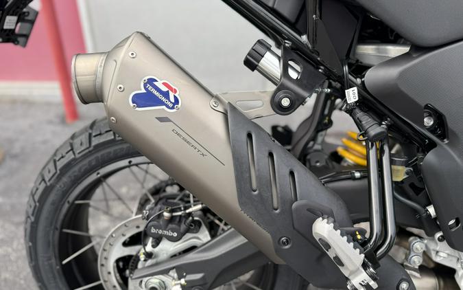 2026 Ducati DesertX V2 Matte Star White Silk