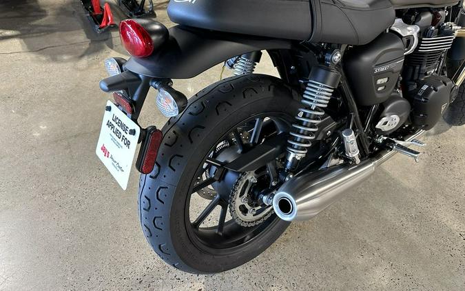 2022 Triumph Street Twin Matte Ironstone