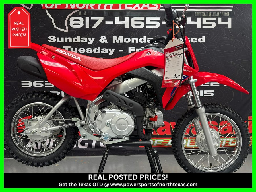 2026 Honda CRF 110F